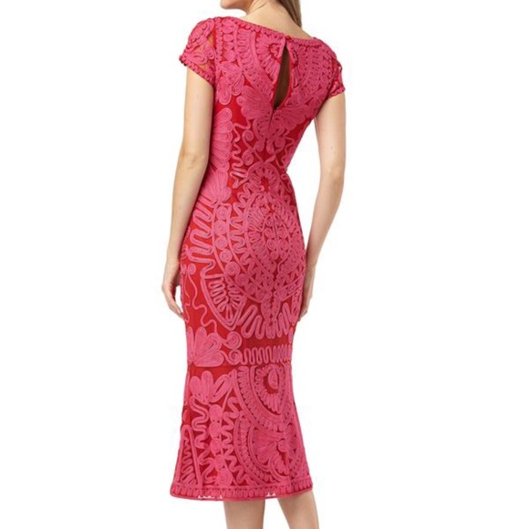 JS Collections SHORT SLEEVE MINI DRESS - Picture 2 of 8